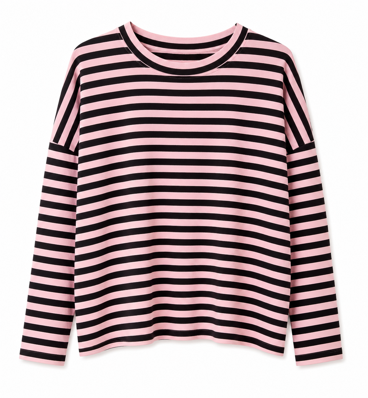 Da. Sweatshirt - Bella Italia - rosa/schok - one size