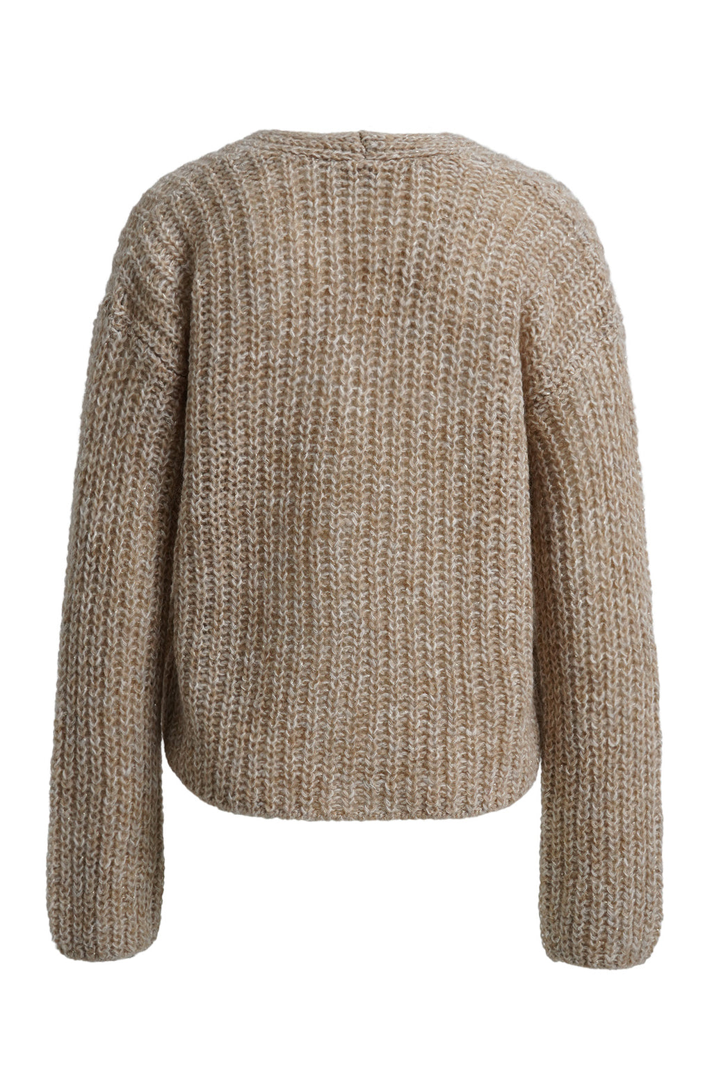 v neck drop shoulder 1/1 sleeve