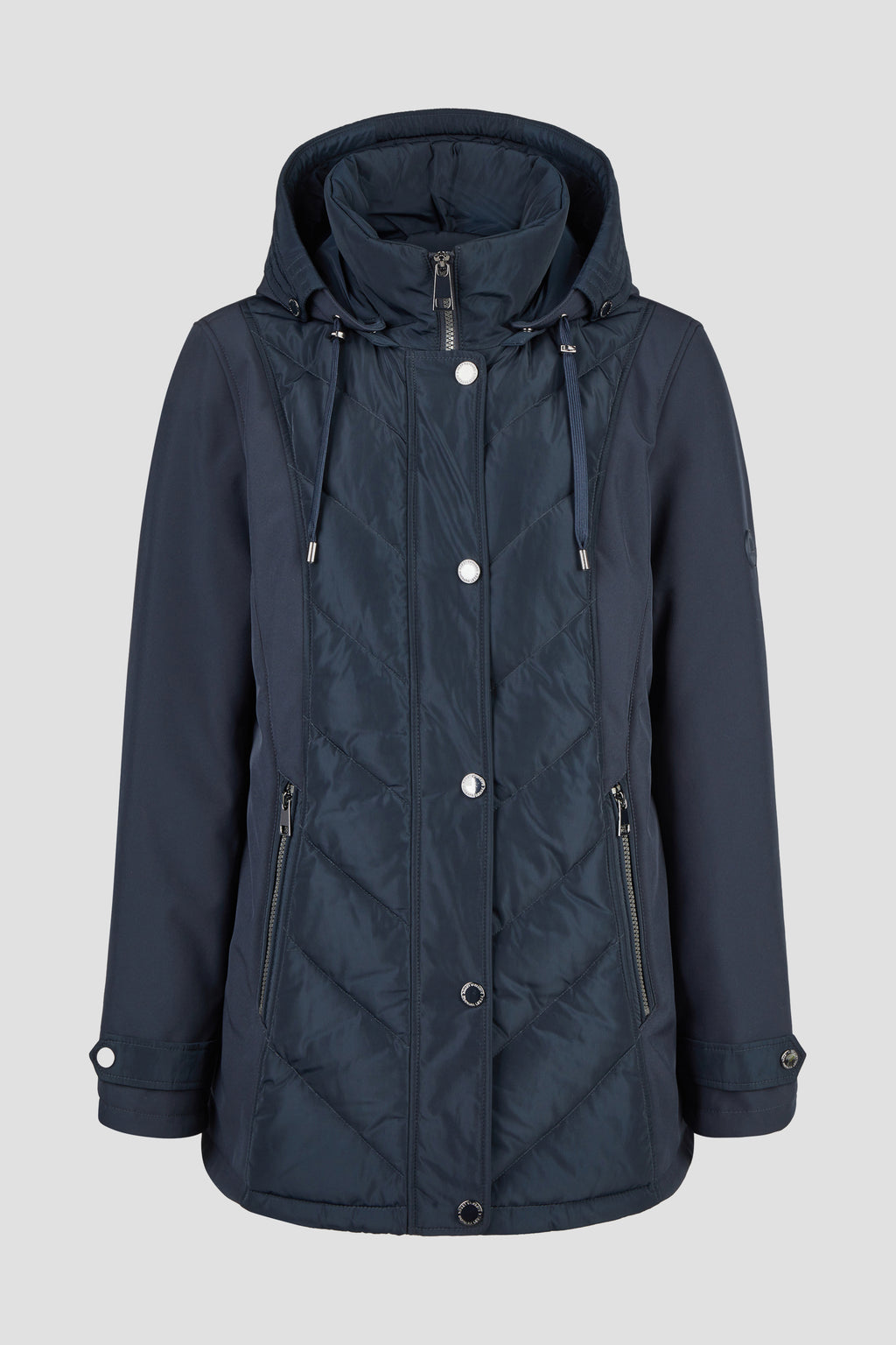Jacke Down Free mit Kapuze