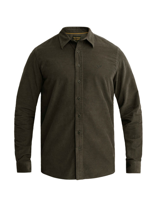 Langarmhemd Skynight aus feinem Cord von PME Legend