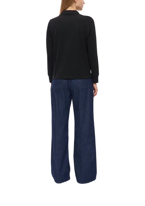 Jerseybluse mit Hemdkragen von s.Oliver