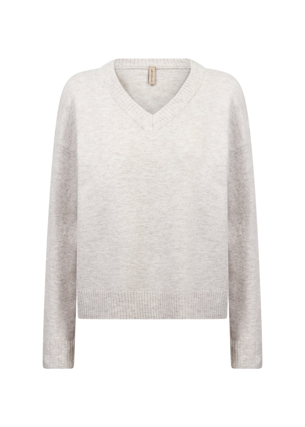 Pullover Orlean mit V-Ausschnitt von Soyaconcept