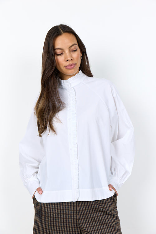 Bluse Netti mit Rüschenkragen von Soyaconcept
