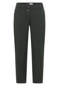 Mid Waist Barrel Leg Hose im Casual Fit