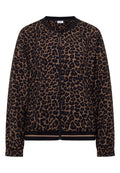 Blouson mit Zipper und Leo-Muster
