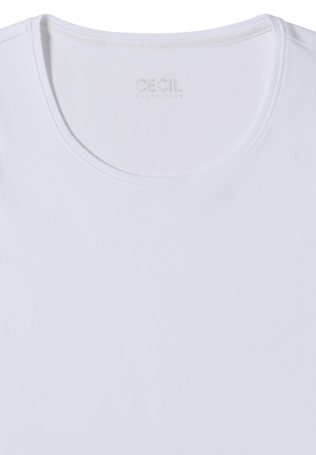 Basic Langarm Shirt mit Rundhals