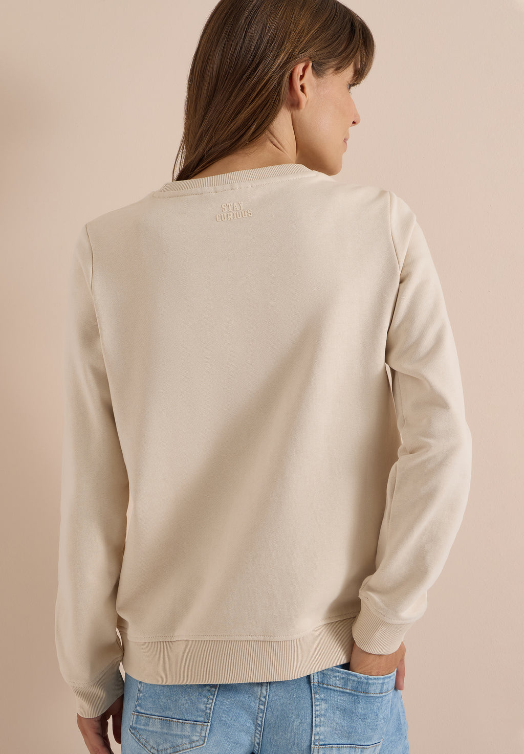 Sweatshirt mit Rundhals und Artwork