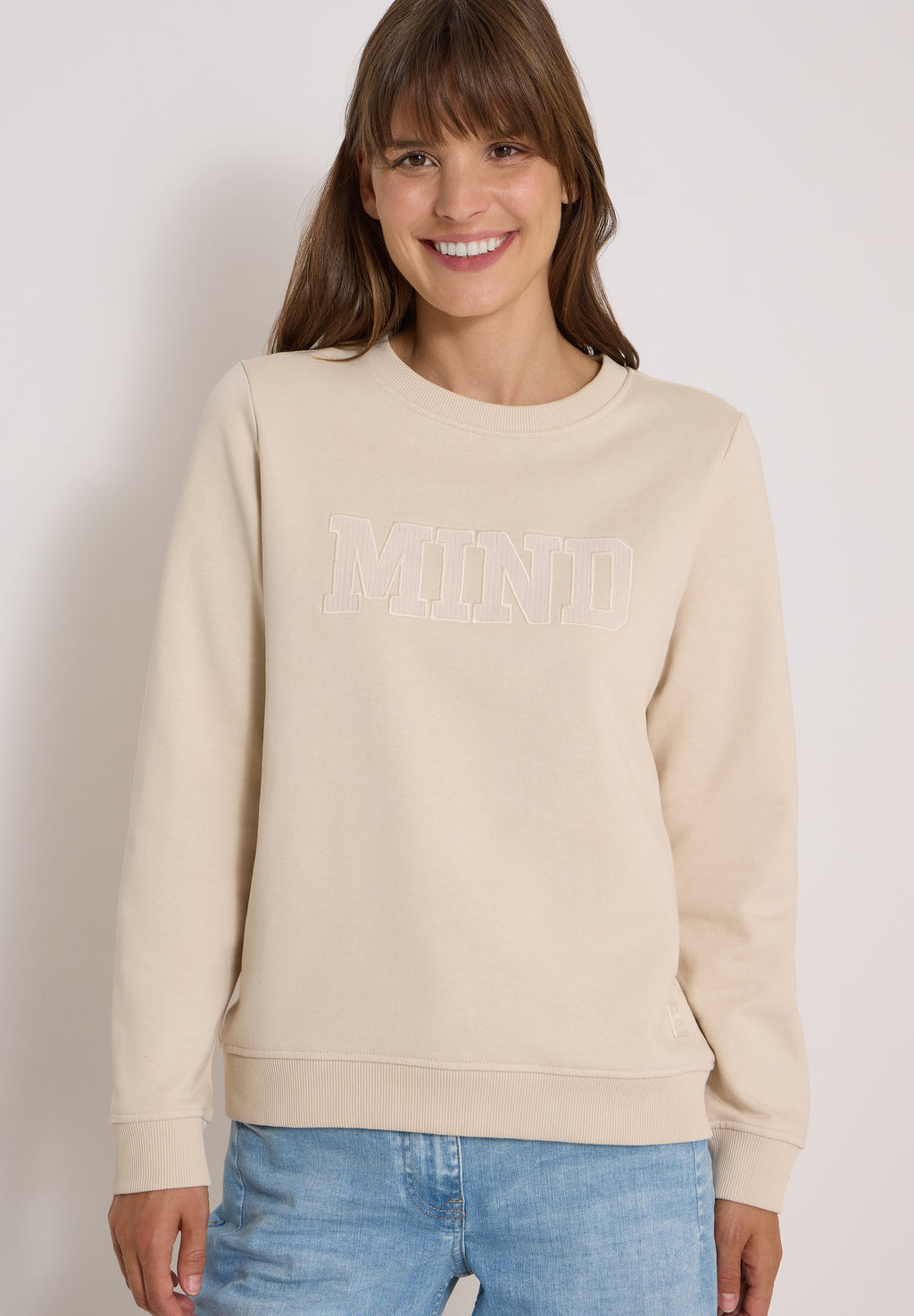 Sweatshirt mit Rundhals und Artwork