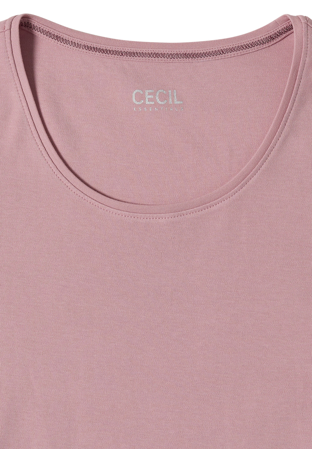 Basic Langarm Shirt mit Rundhals