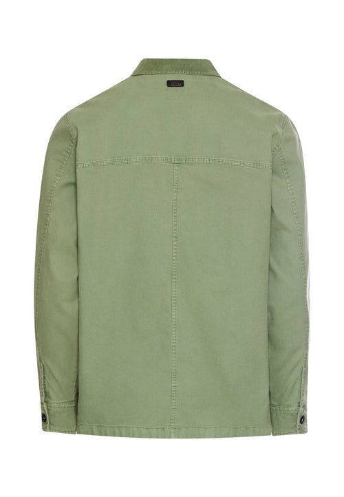Overshirt mit Pattentaschen in Grün von camel active