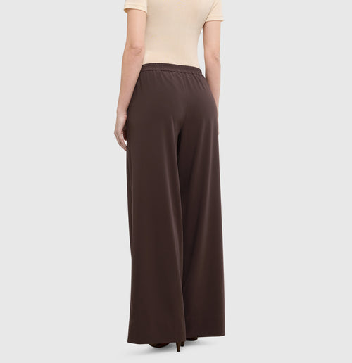 Wide-Leg-Hose Coralie in Crêpe-Qualität von MAC
