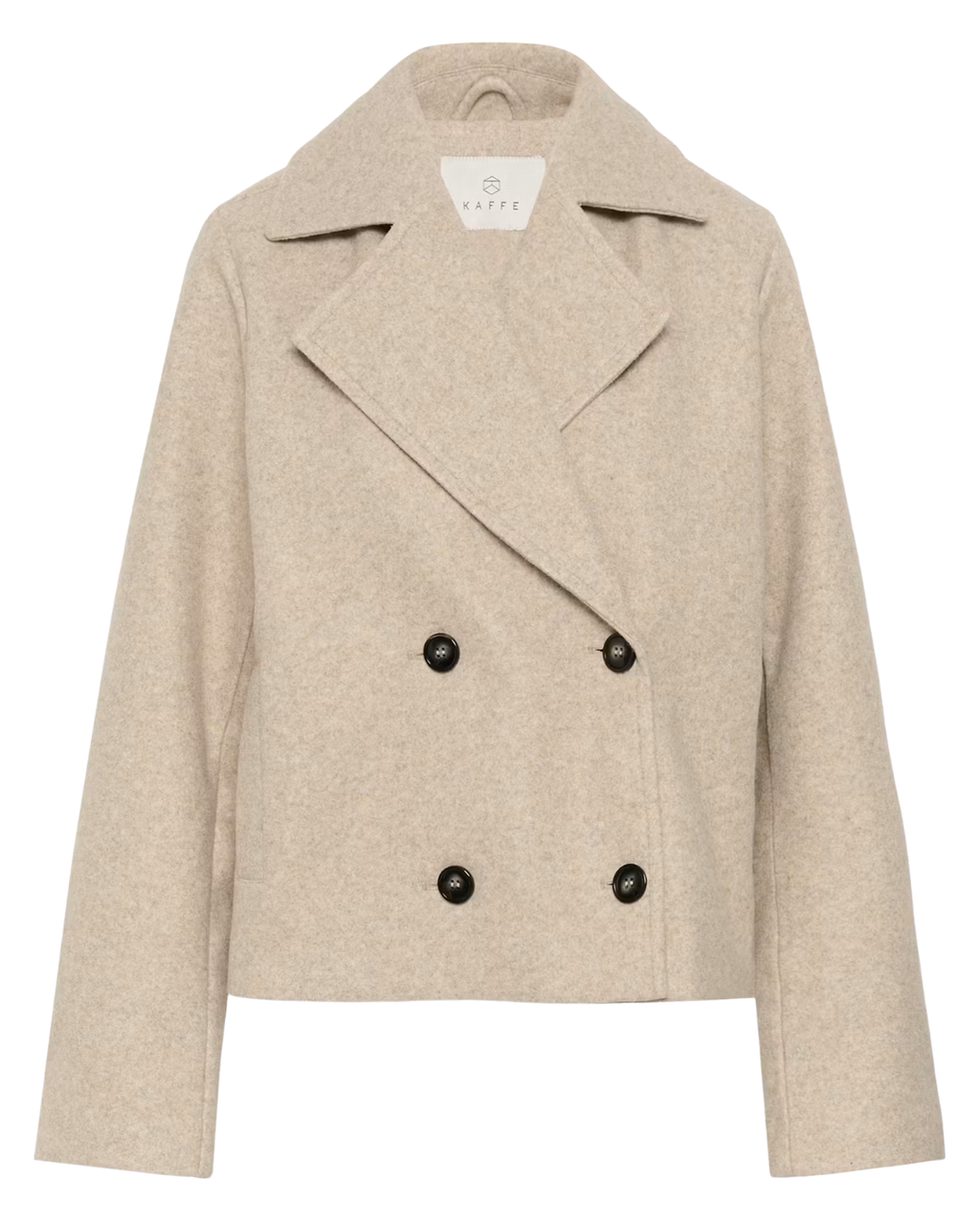 Da. Jacken - kaffe - Beige Smoke Mel - 36