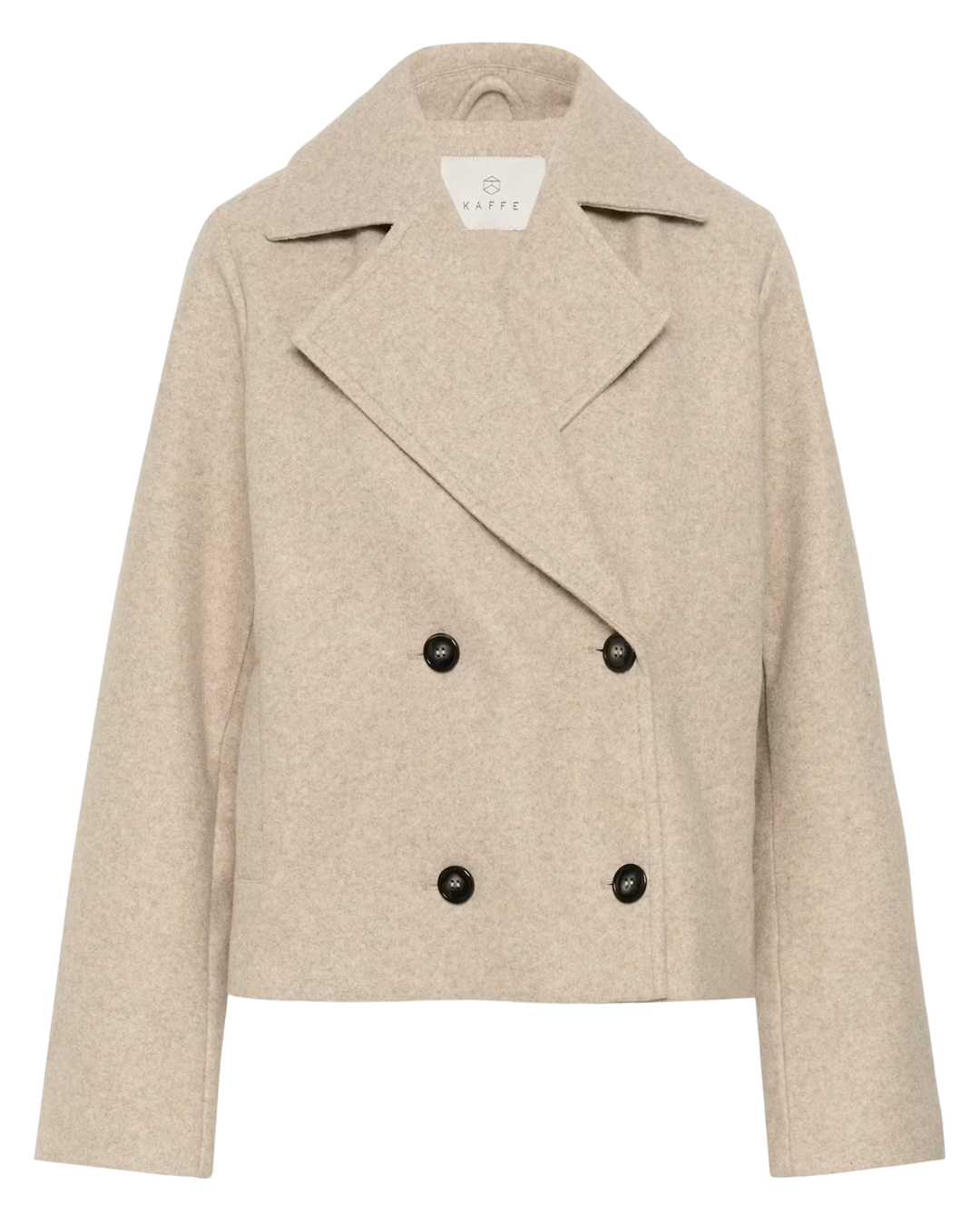 Da. Jacken - kaffe - Beige Smoke Mel - 36