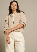 Weiche Jacke mit Ballon-Silhouette von Lolaliza