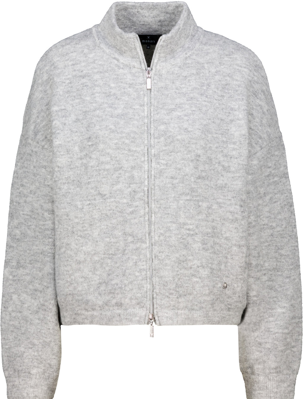 Strickjacke mit Reißverschluss