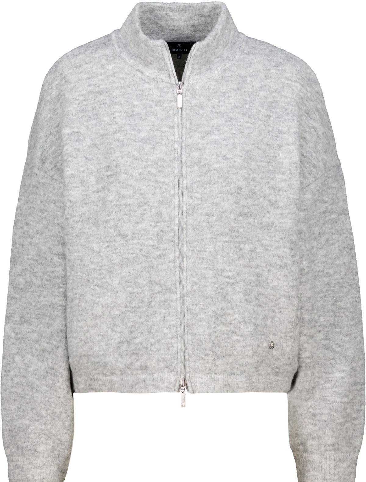 Strickjacke mit Reißverschluss