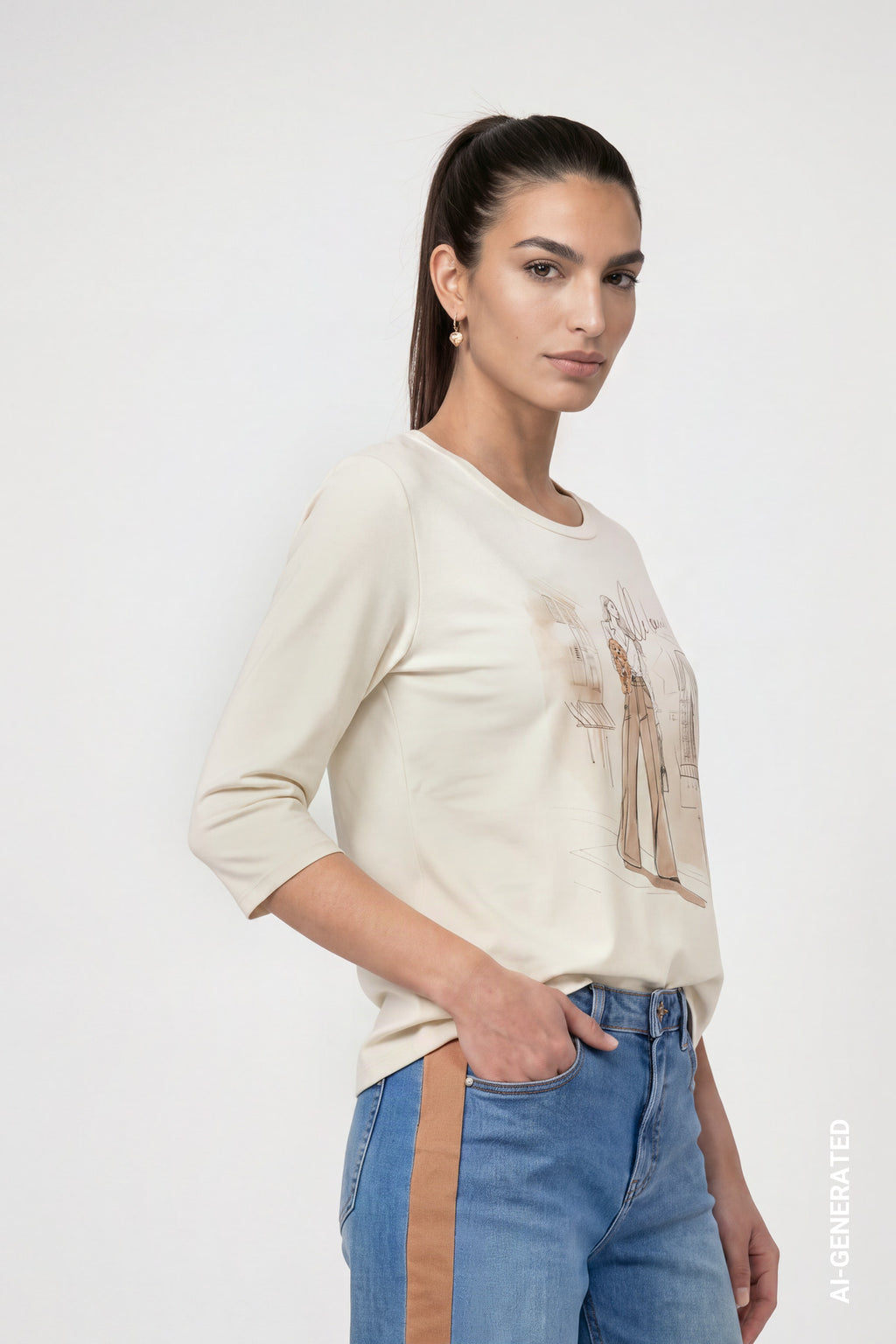 Shirt mit Print