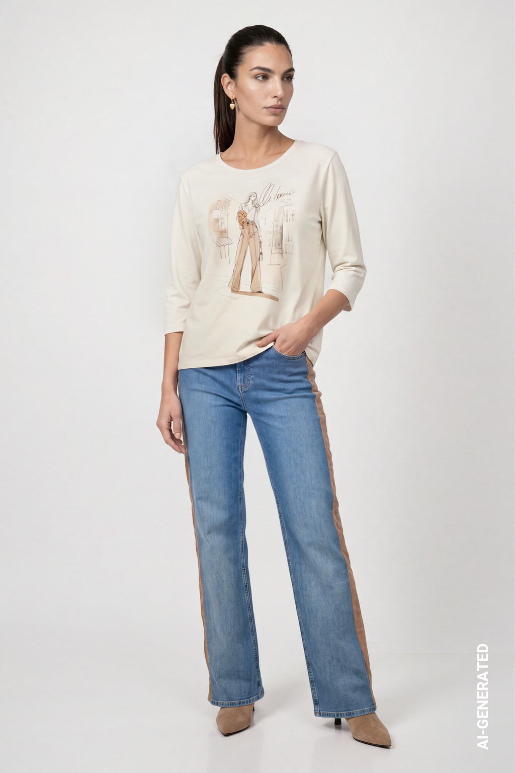 Shirt mit Print