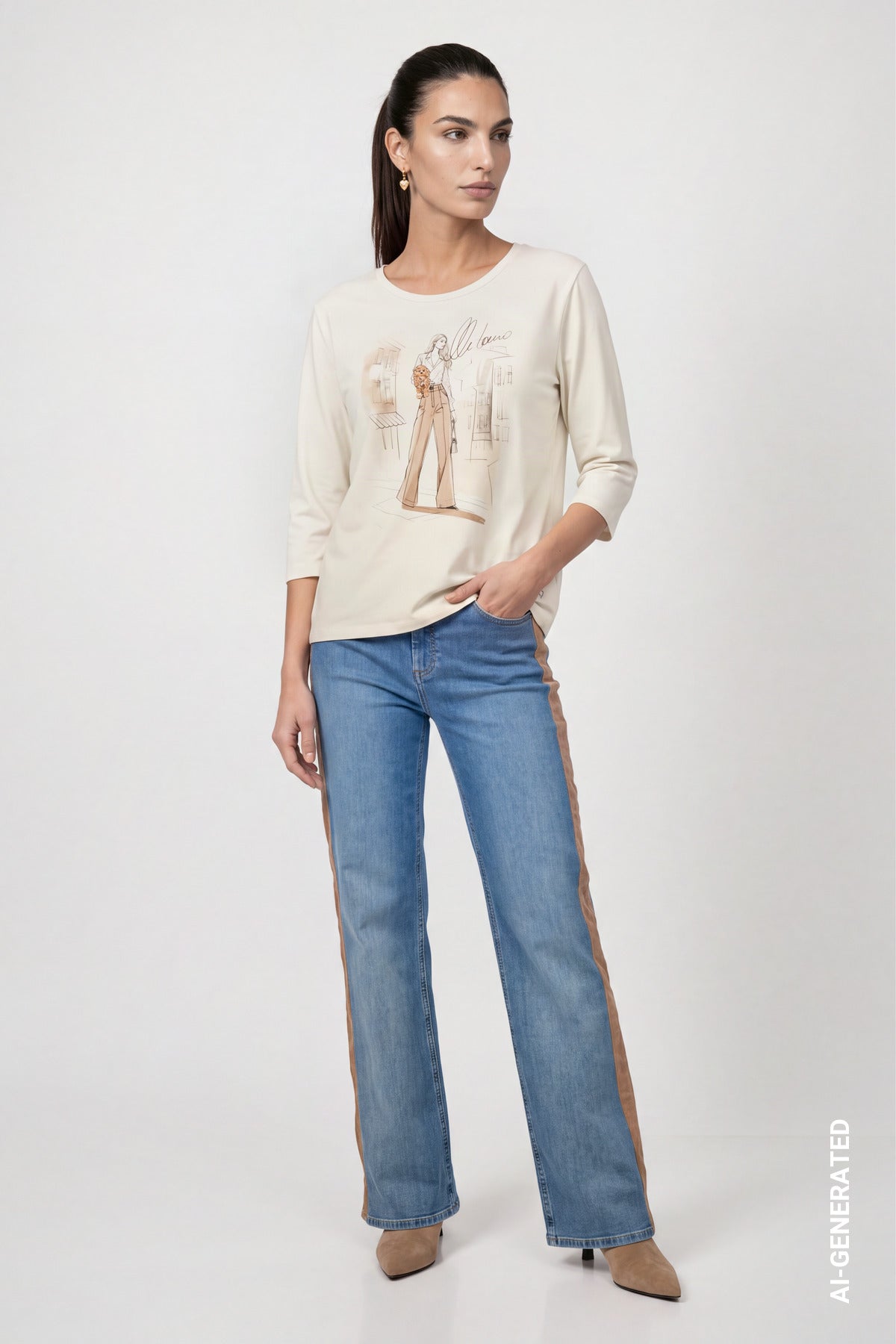 Shirt mit Print