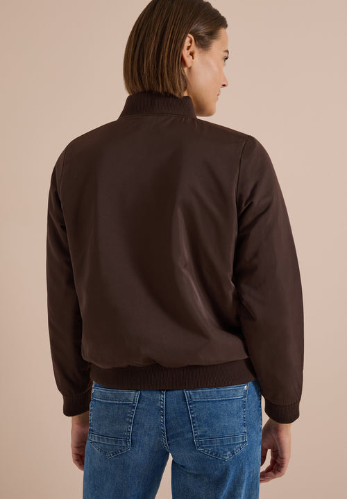 Wendbarer Fake-Fur-Blouson mit Leo-Muster von Cecil