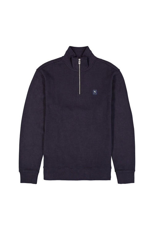 Sweatshirt mit Half-Zip und Stehkragen von Garcia