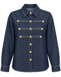 Da. Blusen - Bella Italia - darblue - one size