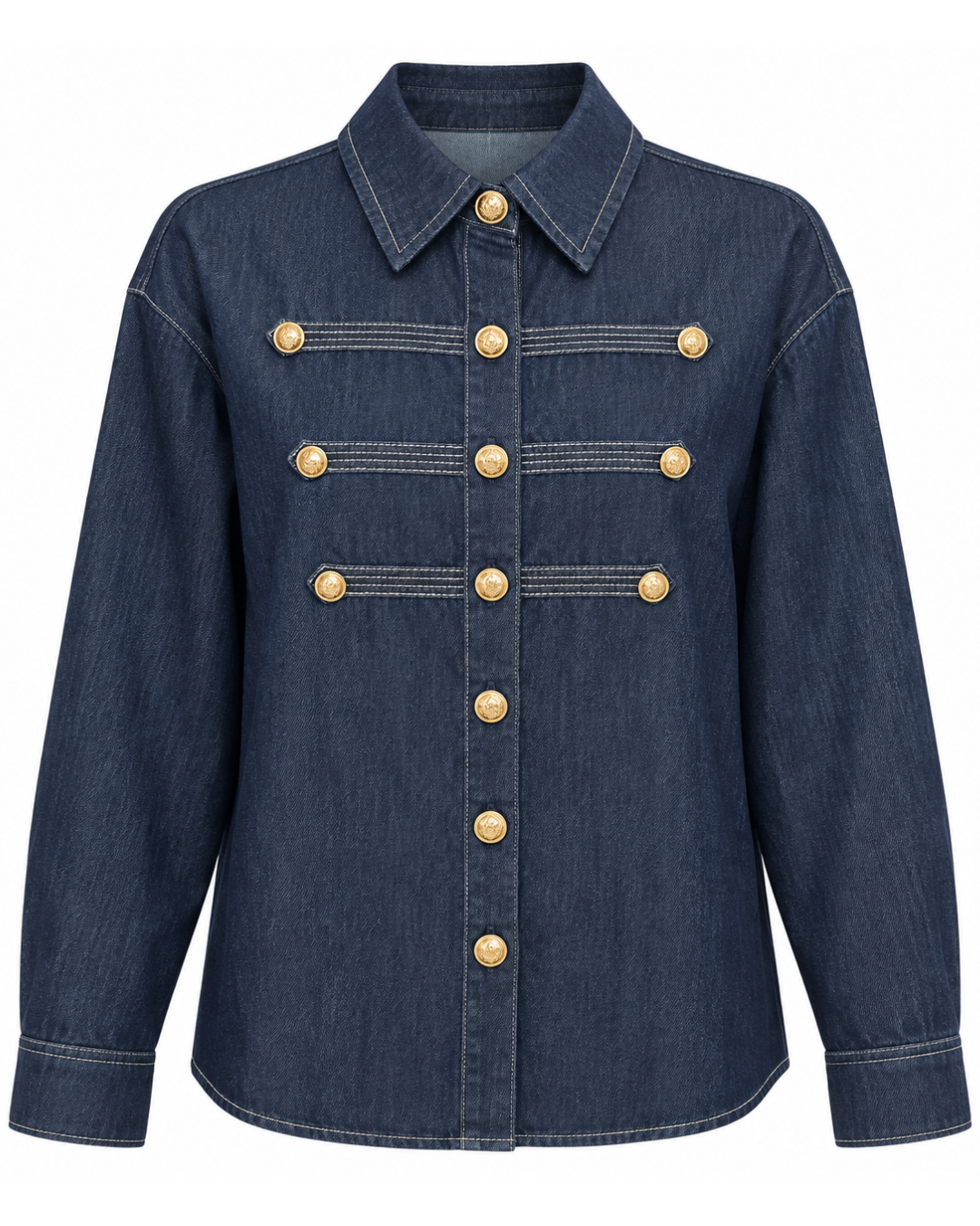 Da. Blusen - Bella Italia - darblue - one size