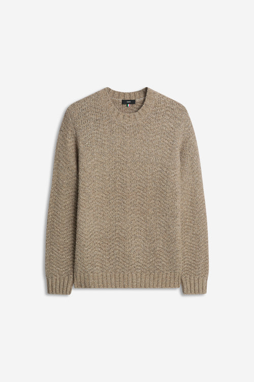 Grobstrick-Pullover Cizuc in Braun von Cinque