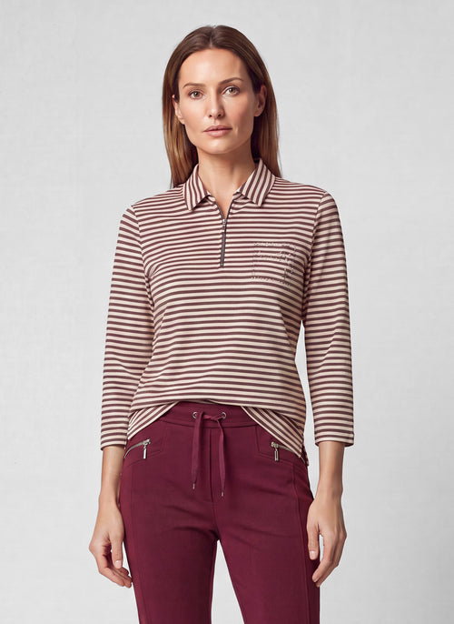 Streifen-Poloshirt Rodeo Drive von Rabe