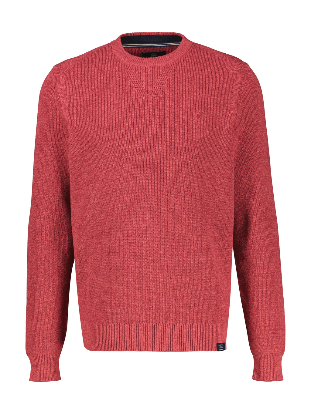 Strickpullover mit Ziernähten am Kragen von Lerros
