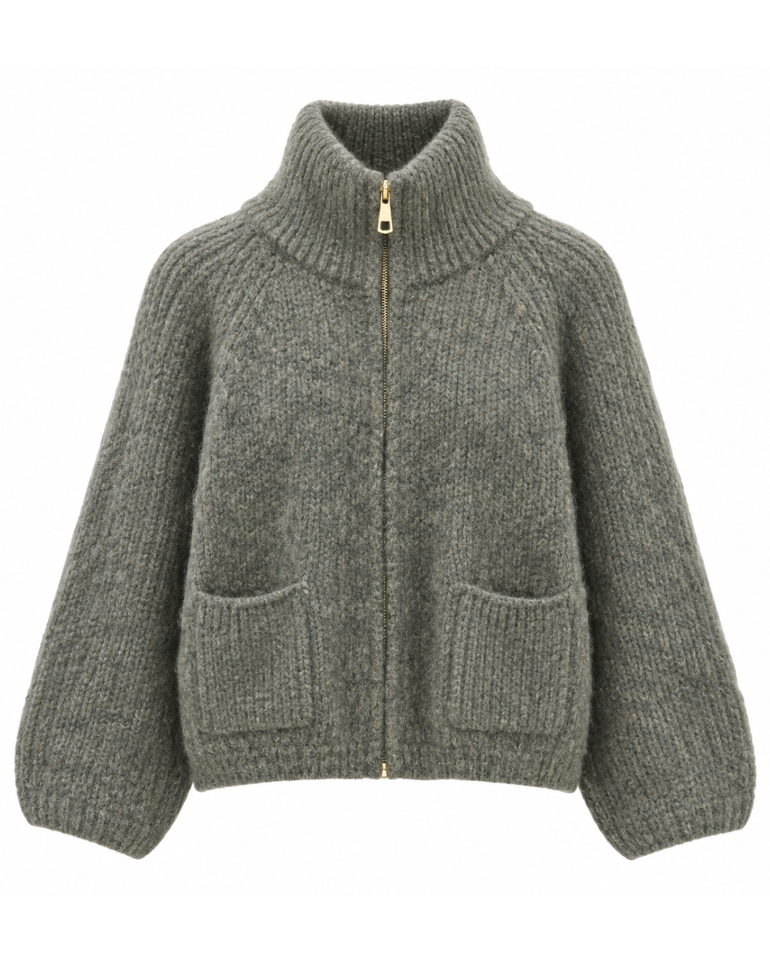 Strickjacke Lunea mit Reißverschluss von Houy Mode