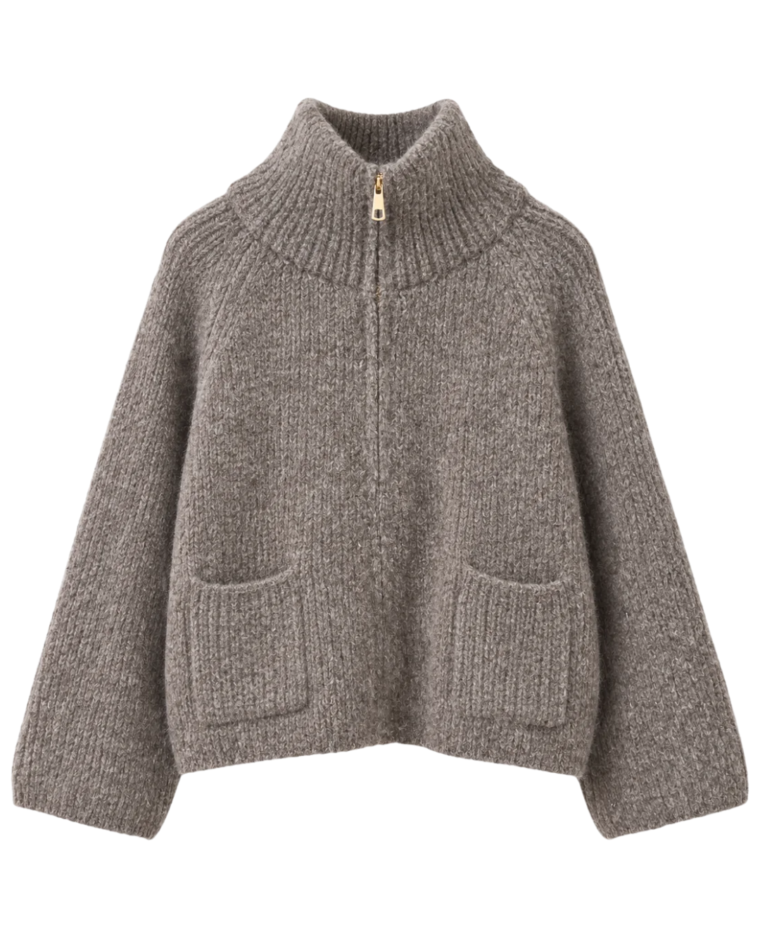 Strickjacke Lunea mit Reißverschluss von Houy Mode