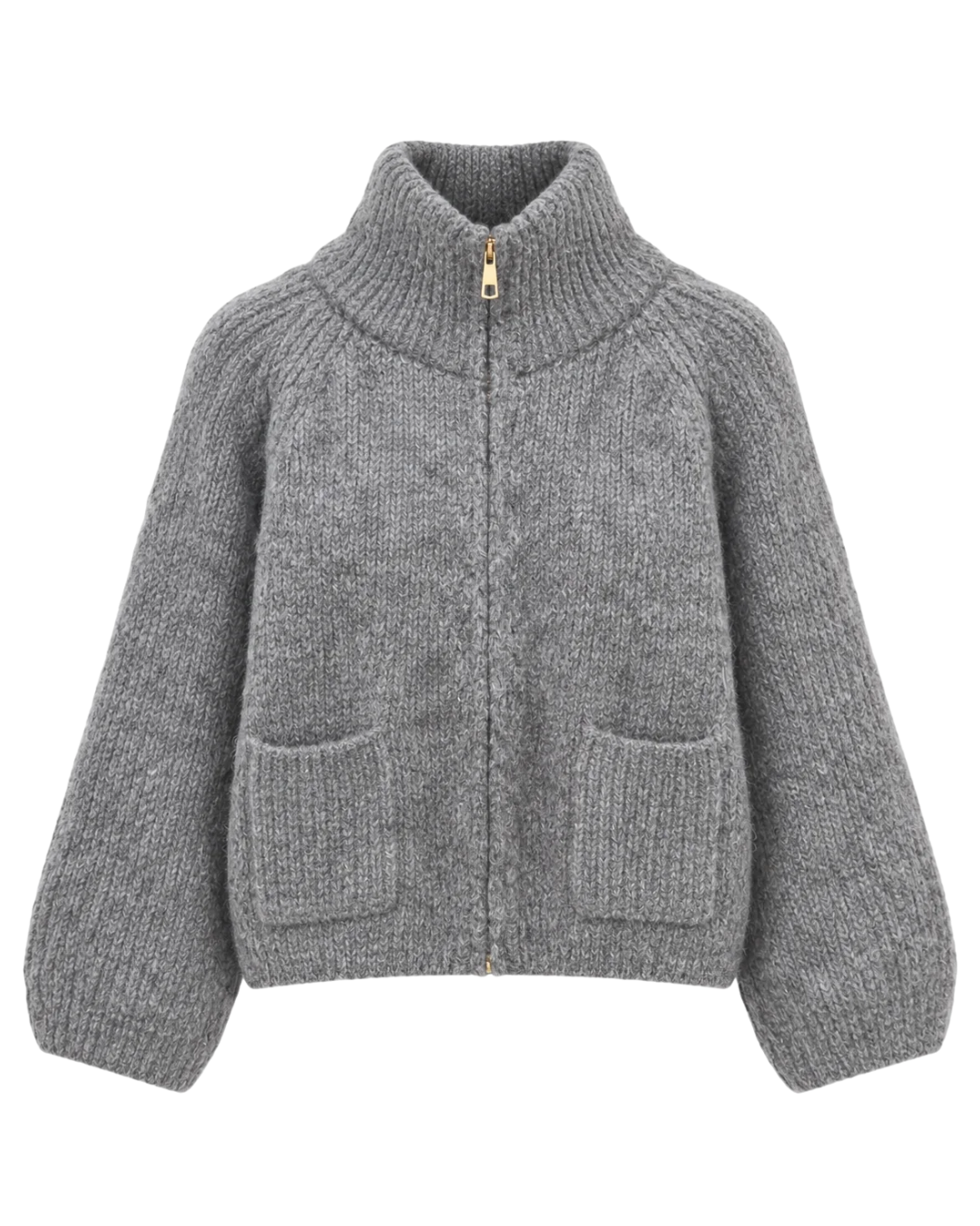 Strickjacke Lunea mit Reißverschluss von Houy Mode