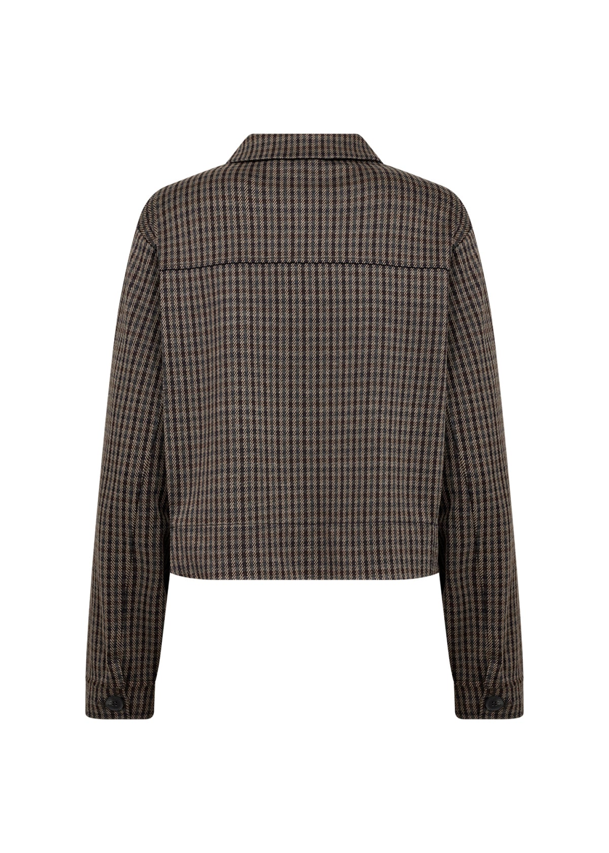 Jacke Hekla mit Karodruck von Soyaconcept
