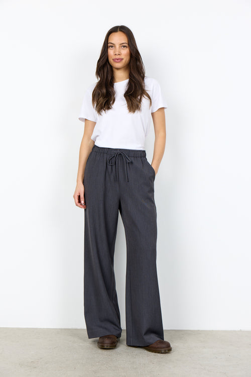 Weite Hose Ann mit Kordelzug von Soyaconcept