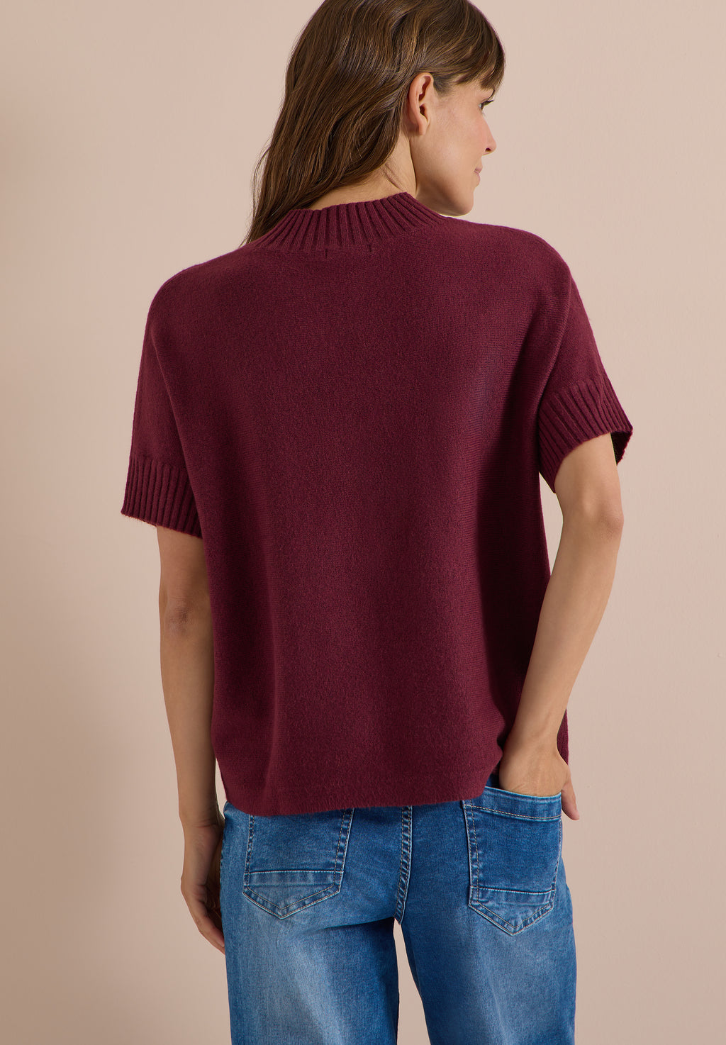 Dolman Pullover mit Turtle Neck