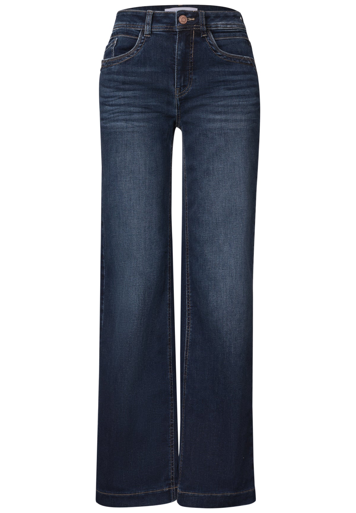 High Waist Wide Leg Jeans im Loose Fit