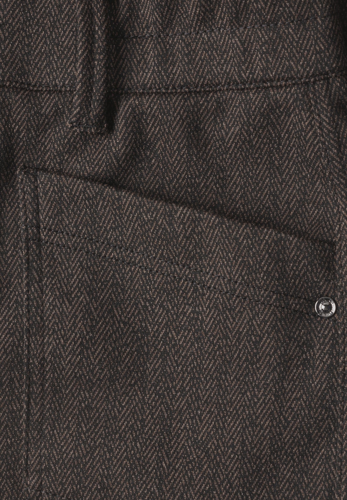 High Waist Barrel Leg Hose mit Elastikbund