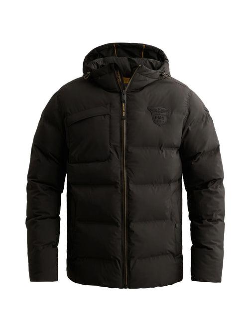 Steppjacke Airship mit Kapuze in Schwarz von PME Legend