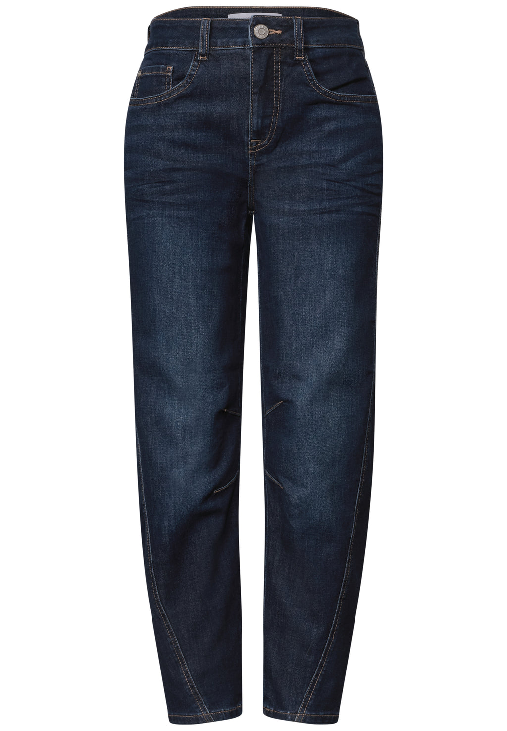High Waist Barrel Leg Jeans im Loose Fit