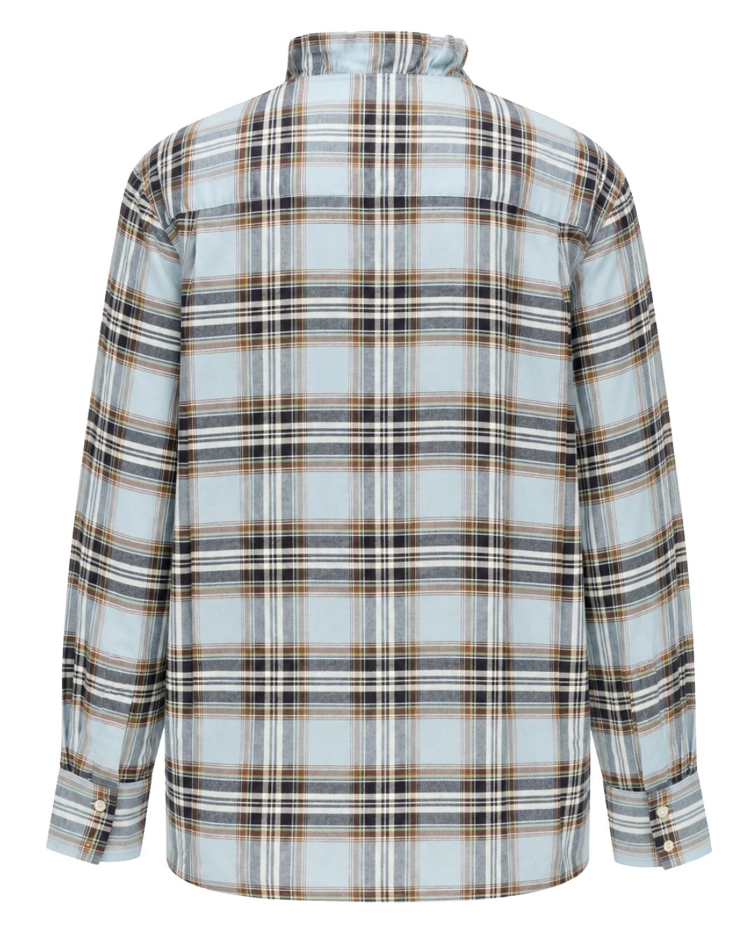 Karobluse mit Rüschen-Maokragen von Marc O'Polo
