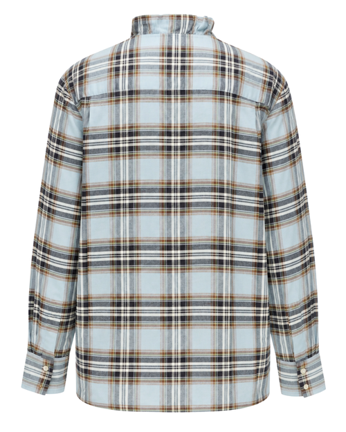 Karobluse mit Rüschen-Maokragen von Marc O'Polo