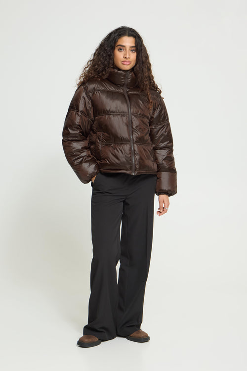 Steppjacke Fecina in Glanzoptik von Ichi