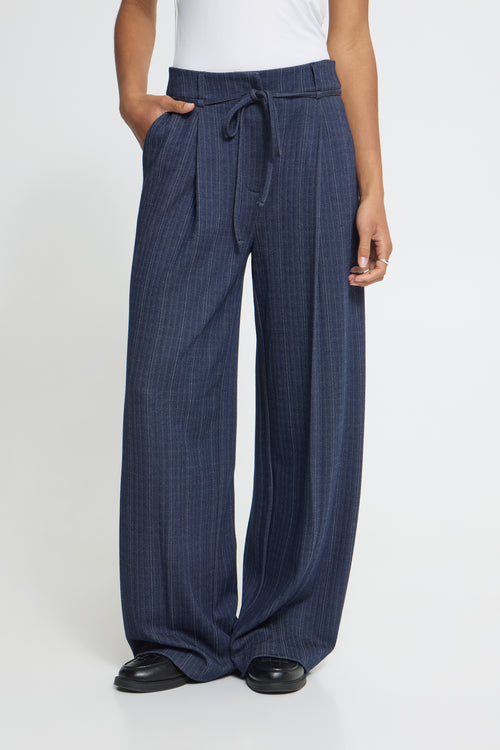 Weite Hose Kate Pinelle mit Streifen von Ichi