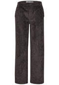 Mid Waist Straight Leg Hose mit Knöpfen