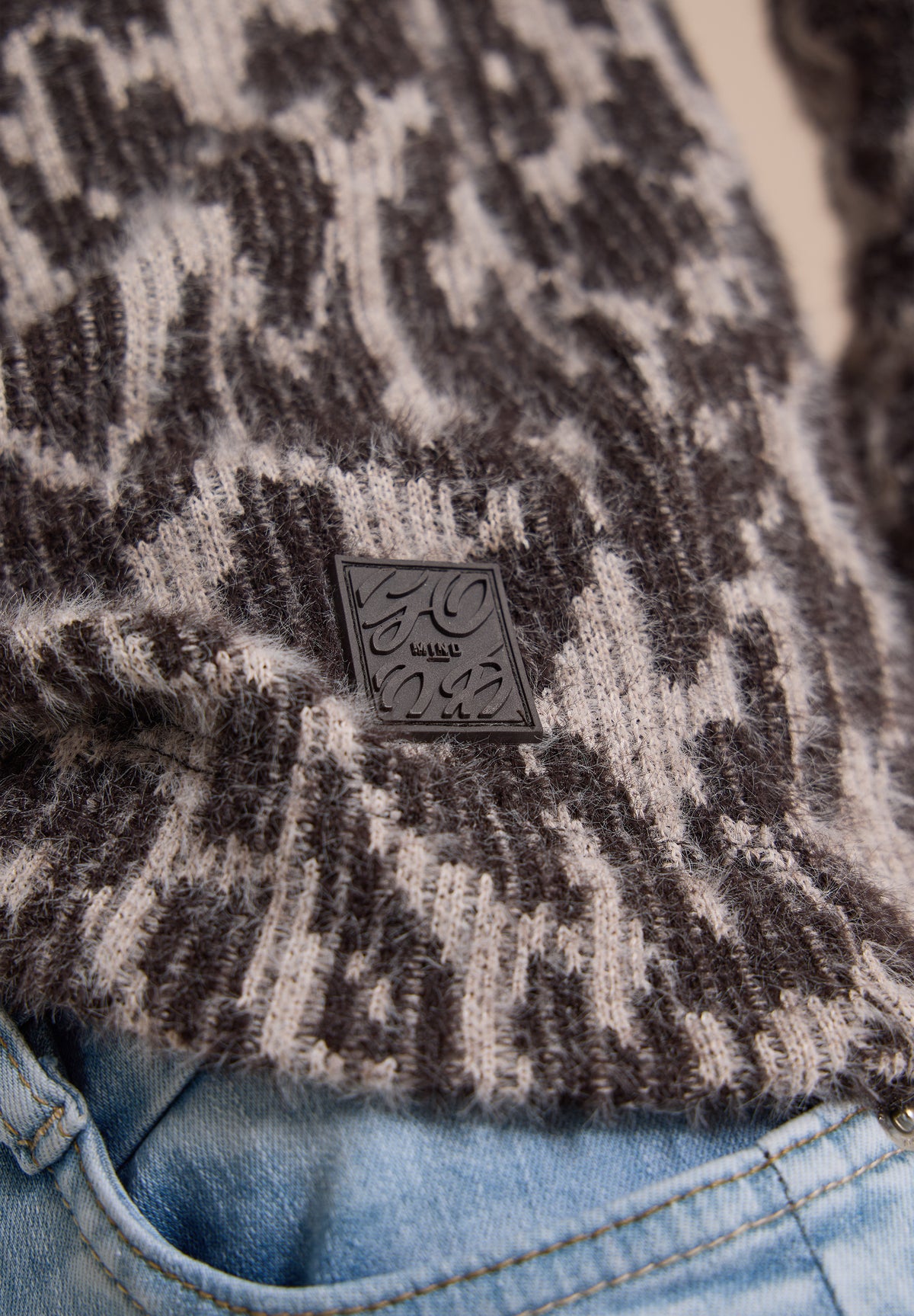 Langarm Shirt mit Fake-Kapuze von Cecil