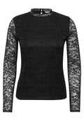 Langarm Shirt aus Spitze