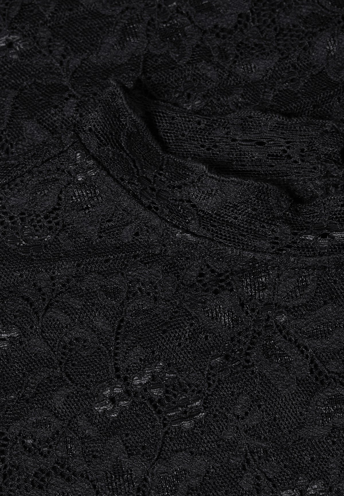 Langarm Shirt aus Spitze