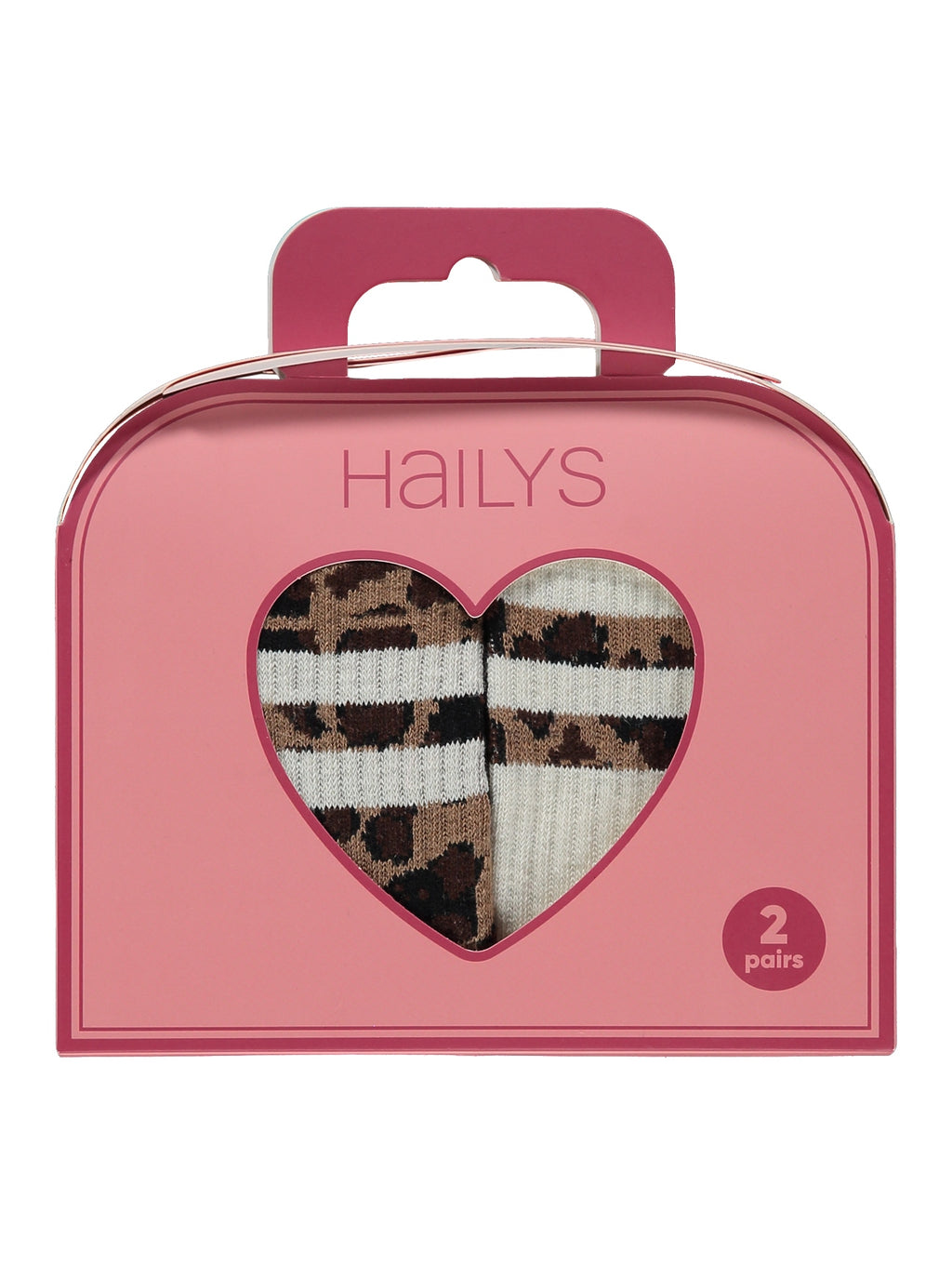 Socken im 2er-Pack mit Leo-Motiv von Haily´s