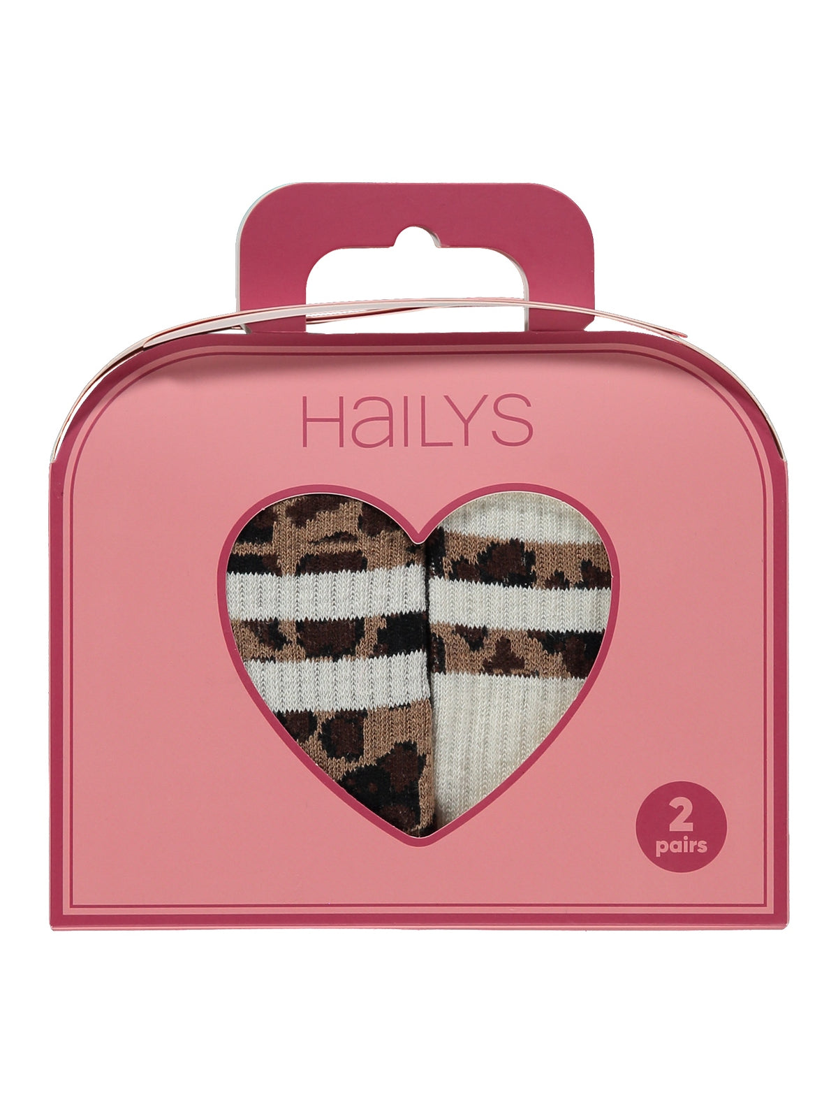 Socken im 2er-Pack mit Leo-Motiv von Haily´s